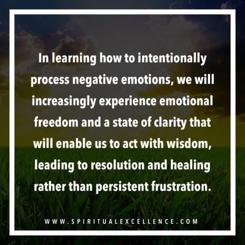 How to Process Negative Emotions: 3 Steps